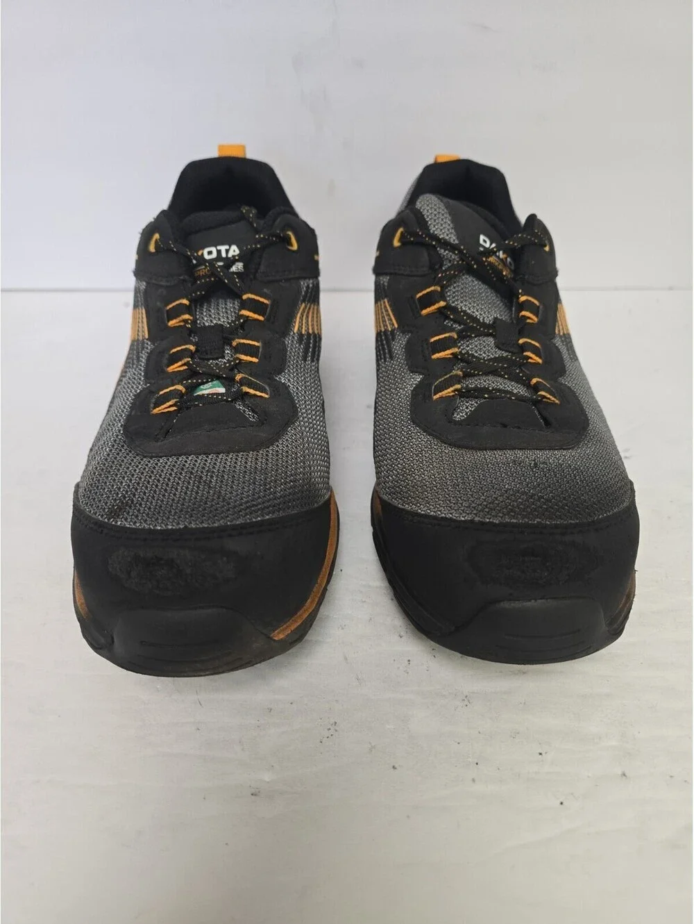 Dakota Men's 3600 WorkPro Series Steel Toe Work Shoe Black/Yellow Size 8.5M